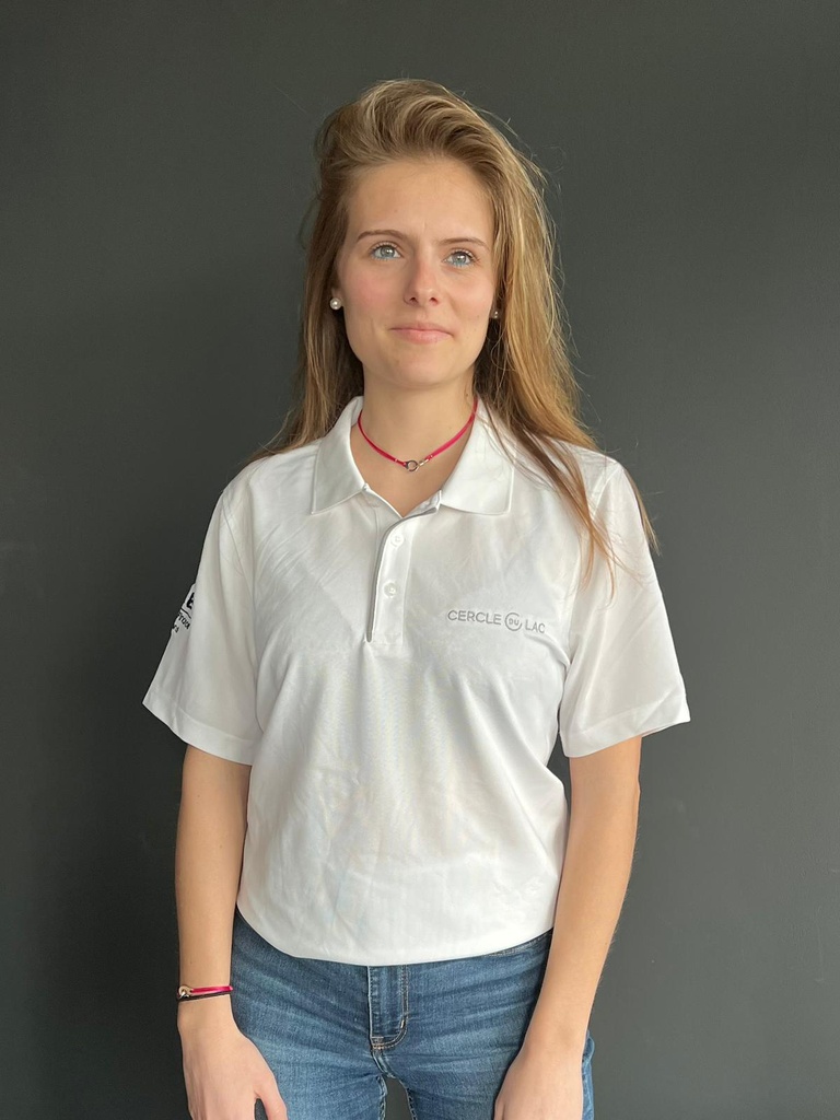 Polo Blanc Sport (S, Homme)